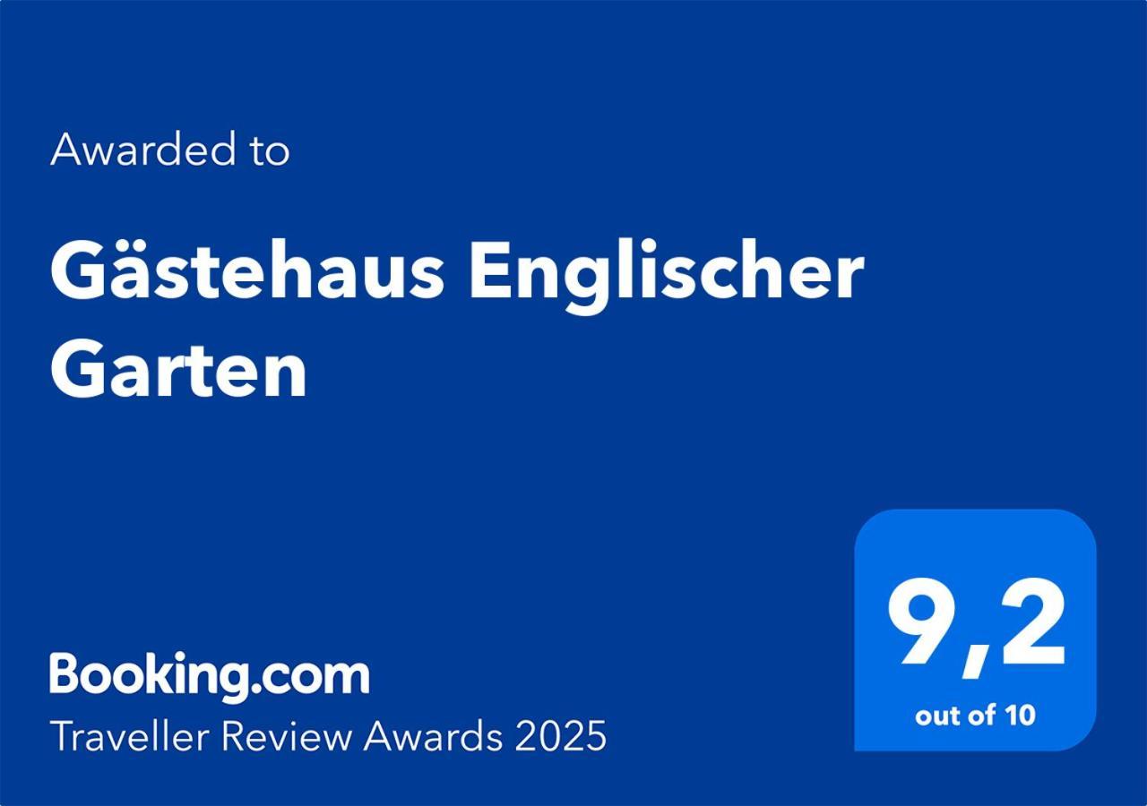 Gaestehaus Englischer Garten Мюнхен Экстерьер фото